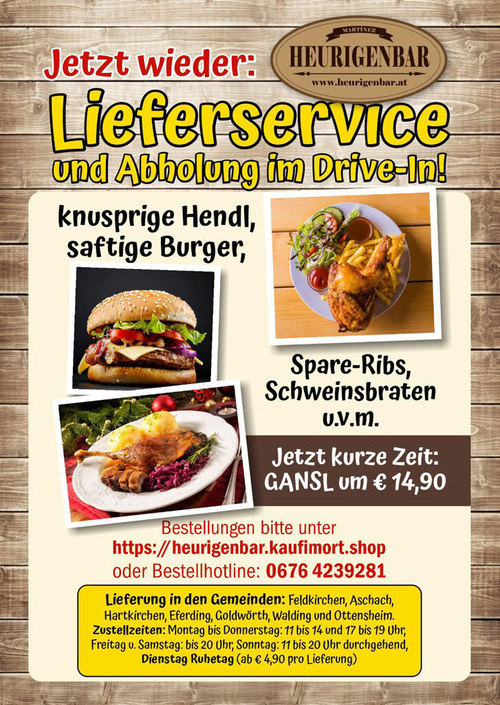 Heurigenbar Lieferservice